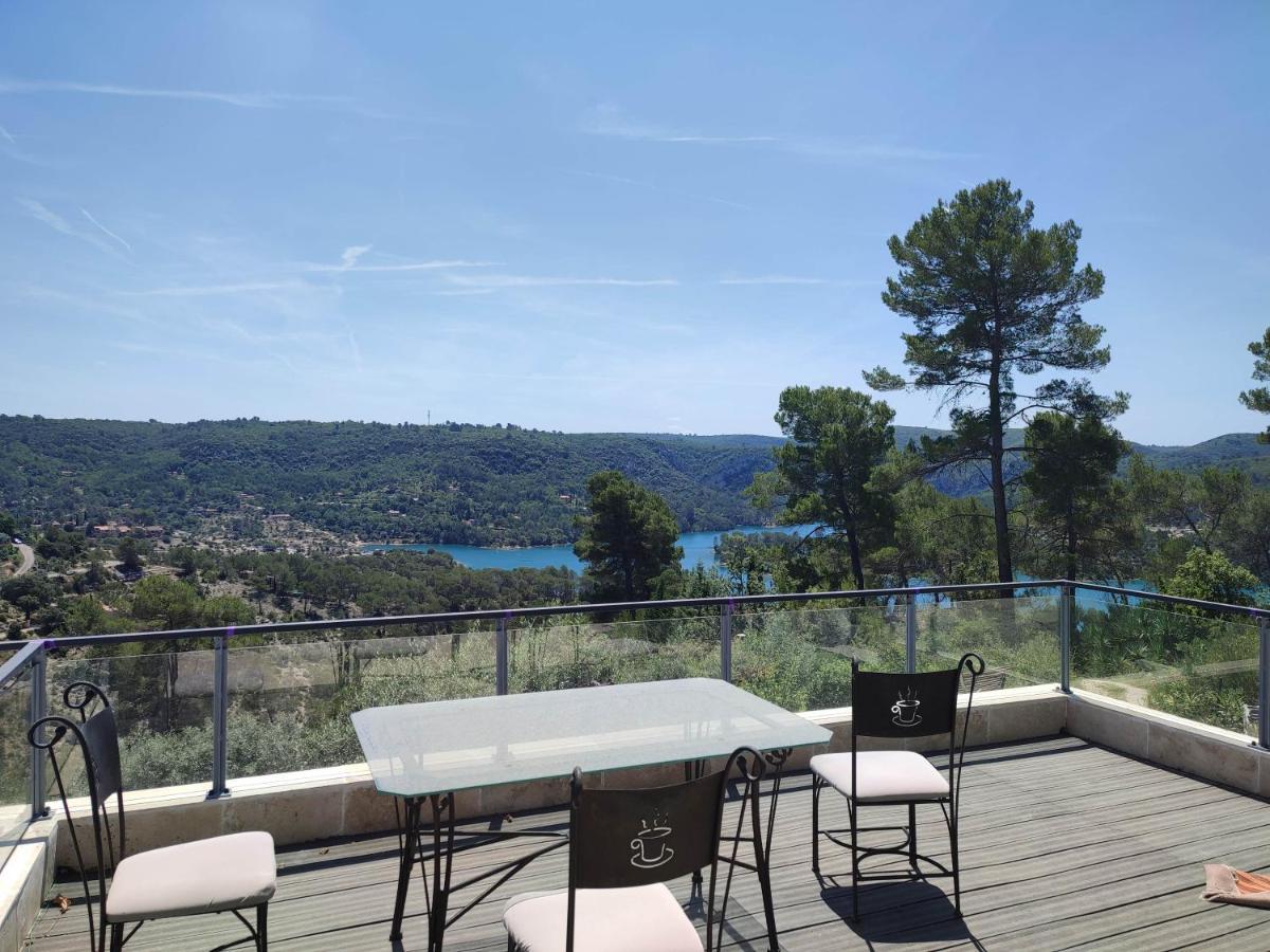 Apartamento Les Reflets Du Lac Esparron-de-Verdon Exterior foto